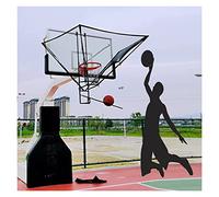 Ryanong Basketballtrainer Rotating Shooting Practice Return Attachment Funnel-shaped Basketball Hoop Rebounder Net Kids/Youth/Adults Basketball Training Aid