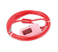 Ryanong Bike Cable Locks, Portable Security Anti-Theft Resettable 4-Digit Combination Password, for Cycling/Bicycle/Motocycle/MTB/Mountain