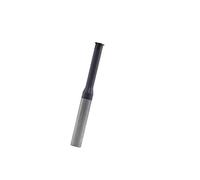Ryanong Carbide End mill CNC Cutter Drill Bits, CNC 60 Degree Tungsten Steel Single Tooth Long Thread Milling P 0.3/2.5 Mill Cutter