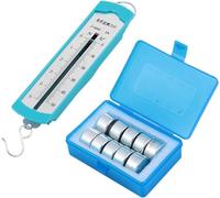 Ryanong Code Combination Hook Code Physical Mechanics Balance Experimental Equipment Spring Dynamometer Tools Spring Dynamometer Newton Meter Spring Scale High Precisio