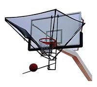 Ryanong Funnel-shaped Basketball Hoop Rebounder Net with Rotating Feature for Enhanced Ball Return Ideal for Shot Training and Practice