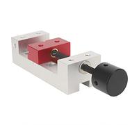 Ryanong Heavy Duty Bench Vice,Bench Clamp, 50Mm Mini Aluminum Alloy Flat Clamp Table Vise Drill Press Machine Vice Fixing