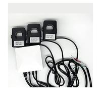 Ryanong Home Energy Screen Tuya Smart Life Single 3 Phase WiFi Energy KWH Meter 300A 200A 80A Clamp Current Transformer App Screen Energy Record Power in-Wall, No Hub Required