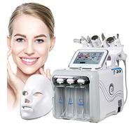 Ryanong JJ.Yoma Hydrogen Oxygen Facial Machine, 7 in 1 Multifunctional Vacuum Face Cleaning Hydro Water Oxygen Jet Peel Machine Hydro-Dermabrasion Facial Sprayer