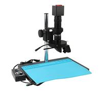 Ryanong Microscope Observation Industrial Video Microscope Camera 2 in 1 2D 3D Stereo 200X C Mount Zoom Lens