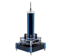 Ryanong Music Acrylic Base Shell Arc Plasma Loudspeaker, Coil DIY Kit, Wireless Transmission Experiment Desktop Toy Model with Bluetooth Function, Arc Genera
