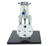 Ryanong Physical Steam Pressure Piston Motion Model -Steam Engine Model - Physics Science Experiment Engine Model Educational Physics Experiment Kit,