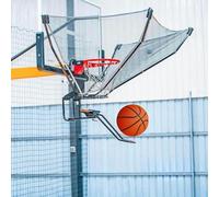 Ryanong Portable Basketball Net Catcher with 180° Return Chute for Pole or Wall Mounted Hoops - Enhances Training Efficiency