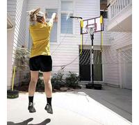 Ryanong Portable Basketball Rebounder Net - Ball Return Attachment for Home Yard and School Use Enhances Shooting Practice