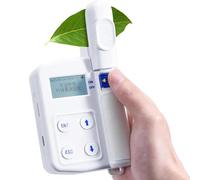 Ryanong Portable Digital Chlorophyll Meter | SPAD Range 0.0-99.9 | 16GB Data Storage | Perfect for Lab Research Plant Health Analysis Agriculture Studies and Education(Yc)