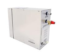 Ryanong Sauna Steam Generator 6KW 4.5KW Automatic Stainless Steel Steam Generator Shower System Automatic Descaling Sauna Room Steam Bath Machine for Spa Room Digital Controller Sauna Accessories