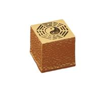 Ryanong Seal of Taoist Magic Instrument,Taoist Supplies, 1pc 3cm Pattern Bagua Brass Large Seal Calligraphy Seal Carving Book Copper Seal
