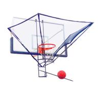 Ryanong Shot Basketball Returner Basketball Shot Return Net Apparatus for Player Lightweight Suspended Aluminum Alloy Portable Automatic Return Chute Supports Rotating
