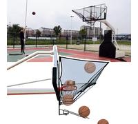 Ryanong Shot Basketball Returner Basketball Shot Returner Home School Park Basketball Return Kid Adult Basketball Return Attachment for Hoop Time Saving with Storage Bag