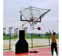 Ryanong Shot Basketball Returner Hanging Basketball Automatic Ball Return Machine Easy Fold Basketball Hoop Outdoor Ball Return with Storage Bag