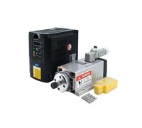 Ryanong Spindle Motor, CNC 2.2kw 1.5kw 24000rpm Air Cooled + YL VFD Inverter + Set ER20 or ER11 Collet for Milling Machine for