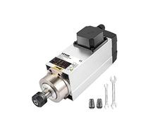 Ryanong Square Air Cooled Spindle Motor 2.2KW 3KW 4KW ER20 ER25 Collets 4 Bearings High Speed for CNC Engraving Milling Grind
