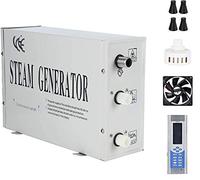 Ryanong Steam Generator Home Shower Bath Spa Steam Shower System Steam Shower Kit Bath Steamer for 3m3 Space Heating Floor Mounted Integrated Style