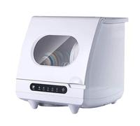 Ryanong Table Top Dishwasher, 1200W Portable Dish Washing Machine with 5 Programs and Built-in Litre Water Tank, 360° Cycle Spray Deep Cleaning and Removable Filter, for Small Apartments, RVs