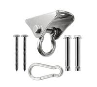 Ryanong TIFONY Swing Hook，1 Set Swing Load-Bearing Hook Ceiling Fixed Plate Swing Hangers Ceiling Base for Boxing Sandbag Hanging Chair
