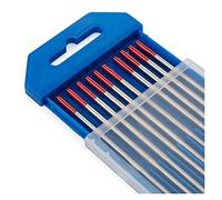 Ryanong Tungsten Electrode Argon Arc Welding Needle 150mm 1.6/2.0/2.4(2.0 150mm Red Head)