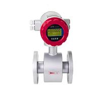 Ryanong Ultrasonic Flow Meter, Turbine Water Flowmeter Sewage Waste Water Flowmeter Integrated Electromagnetic Electronic Flow Meter 4-20mA RS485 Modbus