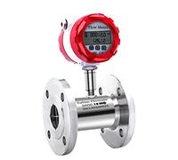 Ryanong Ultrasonic Flow Meter, Water Flow Control Meter DN50 DN80 DN100 Industrial Flow Meter Display Turbine Flowmeter Modbus 4-20mA