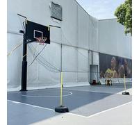 Ryanong Wall Mounted Basketball Hoop Rebounder - Automatic Ball Return System for Enhanced Shooting Practice Perfect for Kids and Youth Training