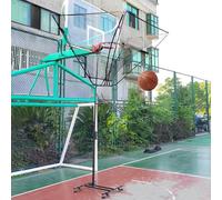 Ryanong Wall mounted Basketball Hoop Rebounder Return Attachment Floor Standing Shot Returner Machine Net Return/Basketball
