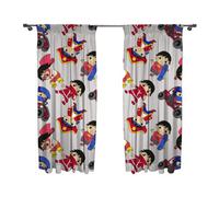 Ryans World Gangster Curtains Multicoloured (One Size)