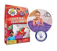 Ryan's World Glitter Gelli Baff Purple, 1 Bath or 6 Play Uses from Zimpli Kids, Magically turns water into thick, colourful goo, Children's Sensory & Messy Bath Toy, Birthday Present for Children