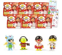 Ryan's World Party Favors Blind Bags 6 Pack - Bundle With Mystery Figurines, Stickers, and Mini Figures for Kids