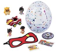 RYAN'S WORLD The Movie Mega Microverse Egg, Discover 8 Exciting Mystery Toys Inside, Official Toys for Boys & Girls 3+, Exclusive Blind Box Figures, 8Pcs