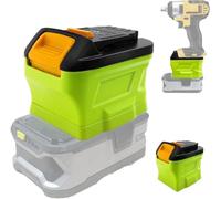 RYB20DW Battery Adapter for Ryobi for Dewalt, Adapter Converter for Ryobi 18V Lithium Battery to Replace for Dewalt 20V Li-ion Battery and Work for Dewalt 20V Power Tools (Adapter Only)
