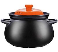 RybdaFDc Casserole pot,simmer pot,Casserole Pots Terracotta Stew Pots Ceramic Casserole Clay Cooking Pots - Non-Stick Pot for Gas, Oven, Electric Ceramic Stove, Microwave Oven-5L(10L)