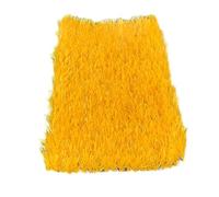 RybdaFDc Large Colored Artificial Grass Turf, Modern Artificial Grass with Drainage Holes, Realistic Artificial Lawn for Decor(Yellow 2,2x20m(6.56x65.61ft))