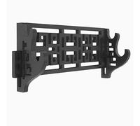 RybdaFDc Sword Holder Rack Stand Wall Mounted Display Katana Wakizashi Classical Hollow Out Pattern 1-4 Tiers Black(2Tier)