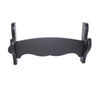 RybdaFDc Sword Holder Rack Stand Wall Mounted Display Katana Wakizashi Modern Simplicity Density Board Black 1-3 Tiers(1Tier)