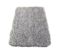 RybdaFDc Washable Gray Artificial Grass Mat, Artificial Grass Rug with Drainage Holes & Rubber Backing, for Backyard Balcony Golf(2x10m(6.59x32.8ft))