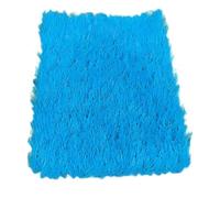 RybdaFDc Washable Large Artificial Grass Turf, Sturdy Durable Thick Artificial Grass Rug, for Apartment Balcony Playground Decor(Blue 2,2x15m(6.56x49.21ft))