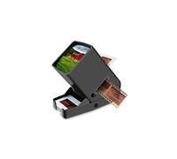 Rybozen 35mm Slide Viewer, 3X Magnification and Desk Top LED Lighted Illuminated Viewing and Battery Operation-for 35mm Slides & Positive Fi