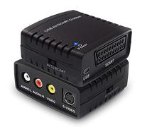 Rybozen Grabber Video Capture Card Transfers Hi8 VHS TV Format to DVD, Scart to USB, Audio and Video Recorder for Windows 7, 8, 10, 11 / Mac OS Analog to Digital Converter