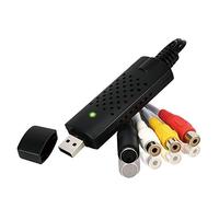 Rybozen Video Grabber USB Capture Card, Convert Hi8 VHS to Digital DVD for Windows PC, Audio Video Digitize Converter Adapter