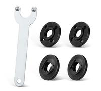 Rybtd 125mm Grinder Angle Spanner Wrench Flange Nut with Angle Grinder Key and Inner Outer Flange,Angle Grinder Spanner Angle Grinder Attachments Compatible with 125mm Angle Grinders