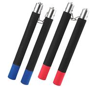 Rybtd 2 Pairs Foam Training Rope Nunchucks Two-section Nunchucks with Stainless Steel Hinge Chain Suitable for Training Nunchaku for Beginners