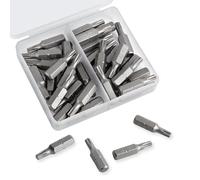 Rybtd 30 Pcs T20 Bits,T20 torx Bit x 25mm Hex Shank Security Bits Torx Bit Set Screwdriver Bits 1/4 Inch Hex Screwdriver Bits Set for ElectricManual Screwdrivers Electronic Repair Tools