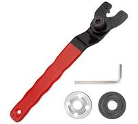 Rybtd Universal Angle Grinder Spanner 8-48mm Adjustable Pin Spanner with Allen Key Fitting Part Inner Outer Flange Home Spanner Wrenches Repair Tool Applied to 4''5''6''7''9'' Angle Grinder Polisher