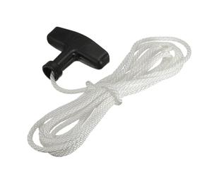 Ryckey Engine Starter Pull Handle 10pcs Replacement Pull Cord with Handle for Lawn Mowers, 1.2m/3.0m for Lawn Mower Pull Rope Handle(120CM)