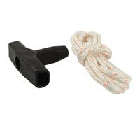 Ryckey Engine Starter Pull Handle Pull Cord Rope and Handle for Lawnmowers - 10/15/20pcs Set for Lawn Mower Pull Rope Handle(15pcs)