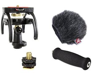 Rycote 046017 Recorder Audio Kit for Zoom H4 Handy,Black